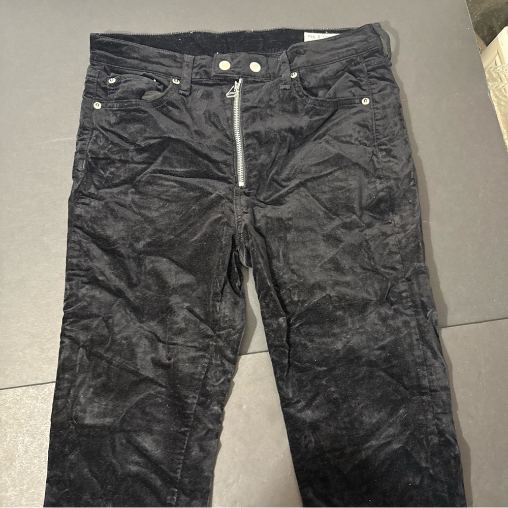 rag & bone Midnight Velvet Trousers